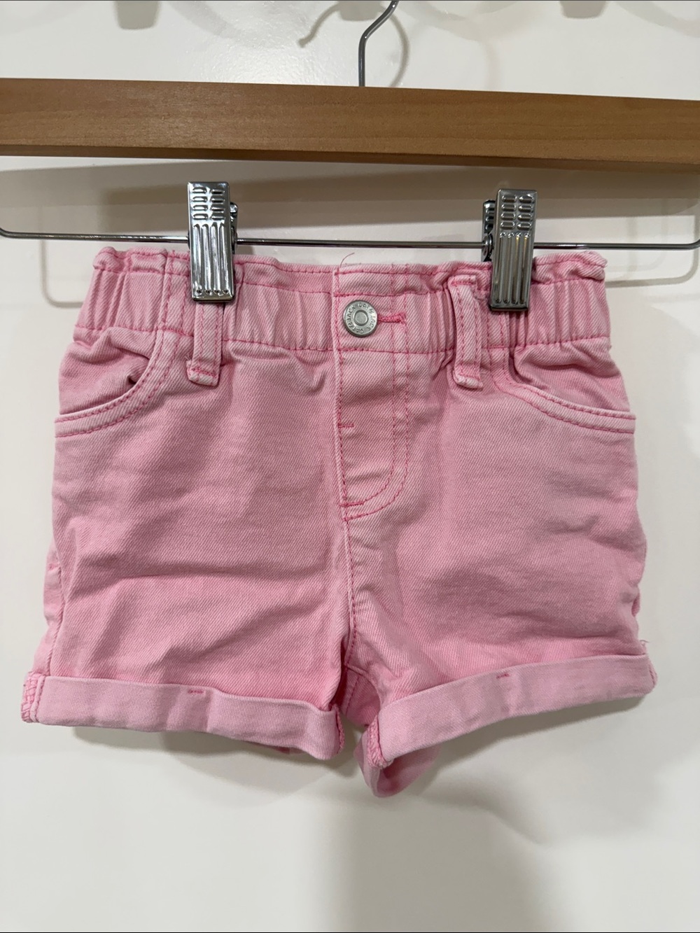 Cat & Jack Girls Pink Pull-On Cotton Shorts 2T